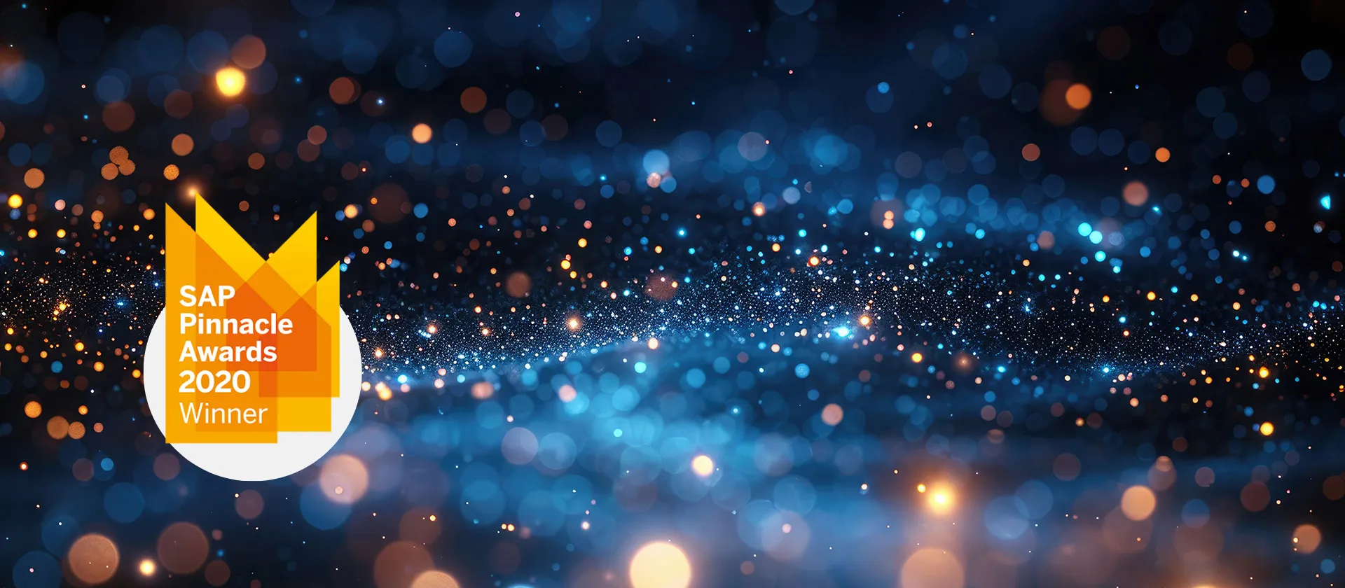 2020 SAP Pinnacle Awards icon for Solutions Extensions Partner of the Year in Digital Core category