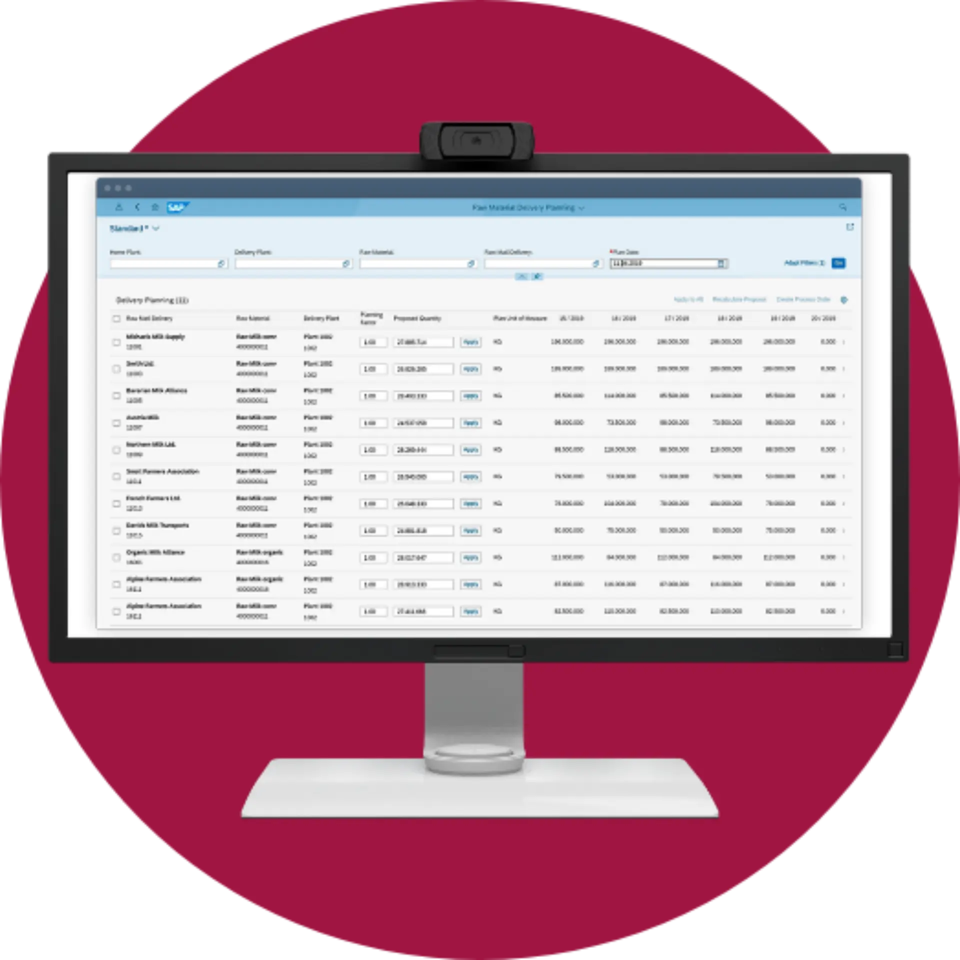 MonitorScreenMockup-sap-dairy-management-by-msg