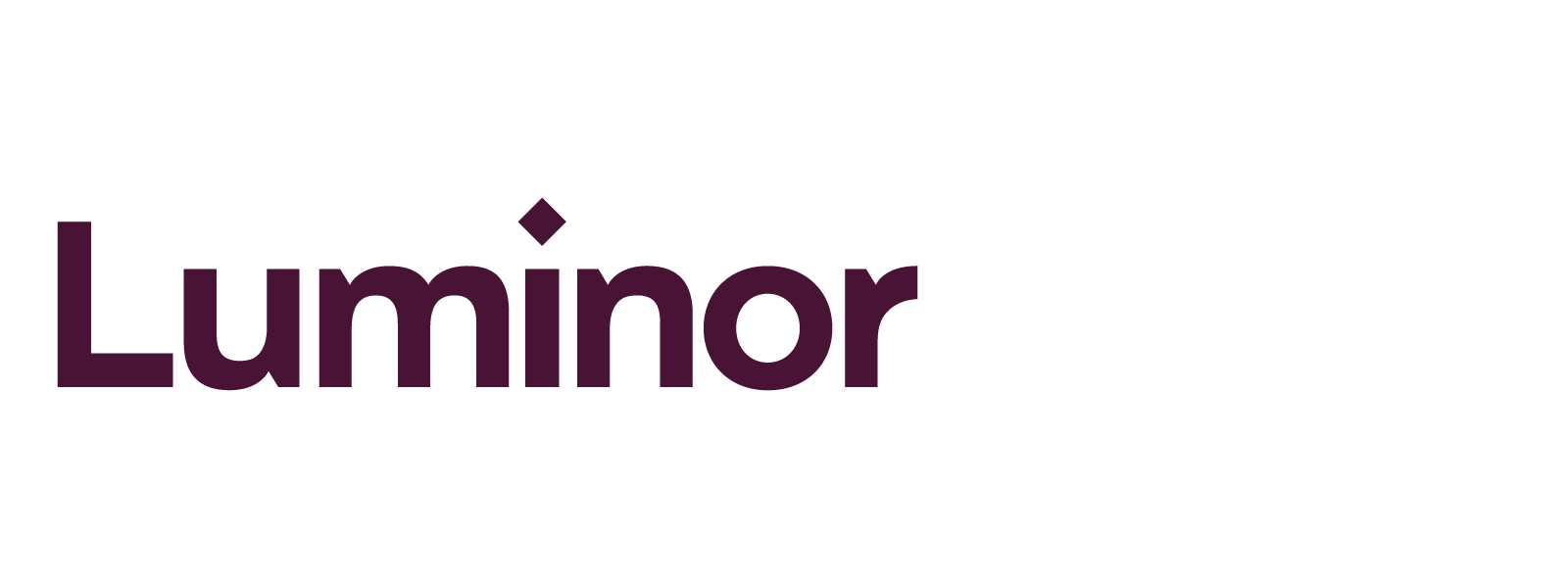 luminor wordmark dark burgundy